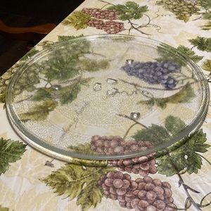GE Microwave Oven Playe Tray Y20 14 1/8 inch diameter
